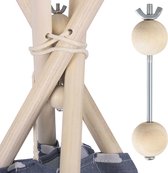 Tipi tent stabilisator - speeltent stabilisatiesysteem - hout