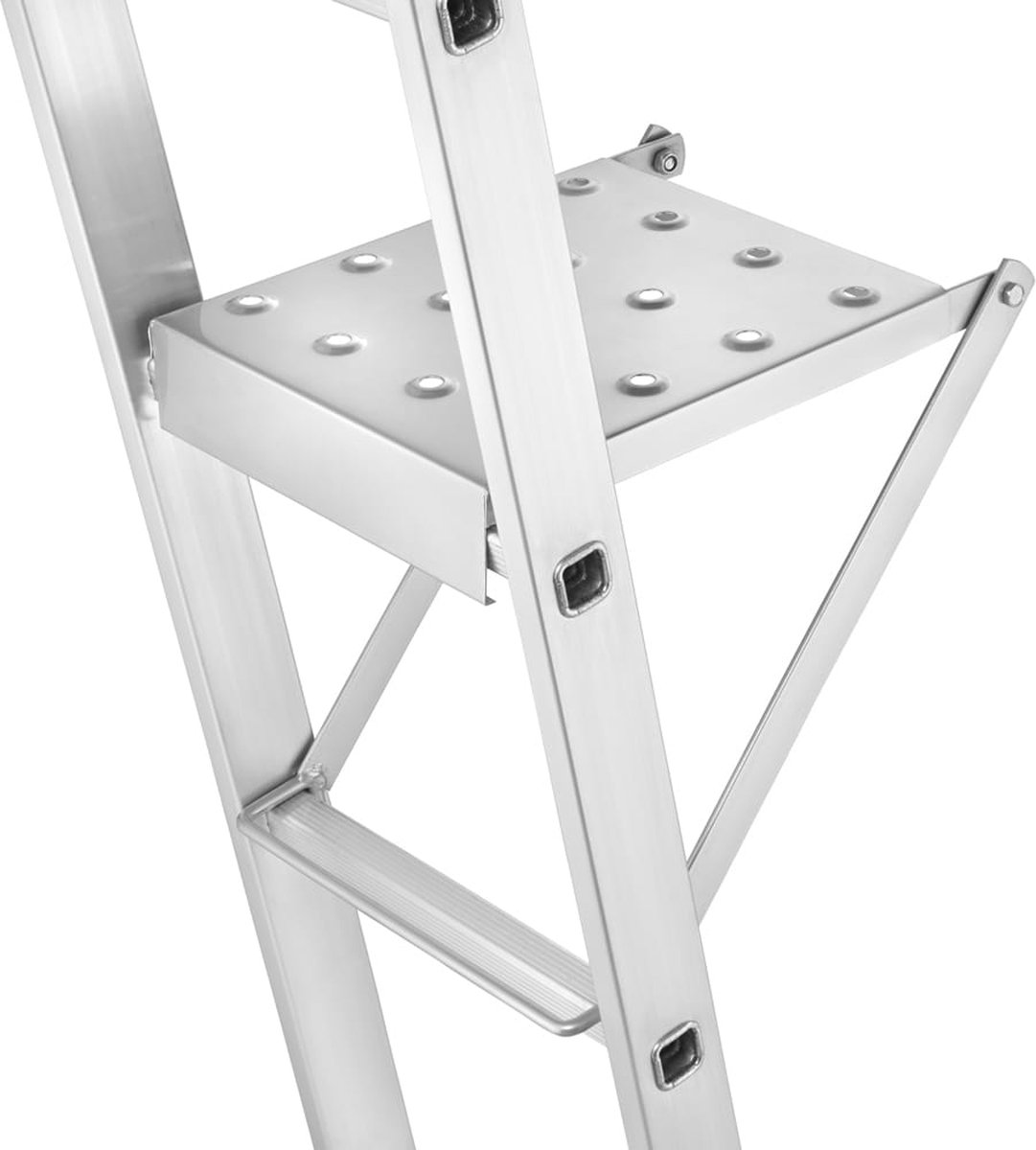 Ladderbankje - staal - 26x26 cm - tot 150 kg