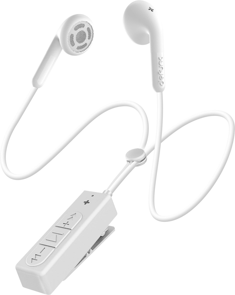 Defunc Basic Draadloze Bluetooth Headset - Wit