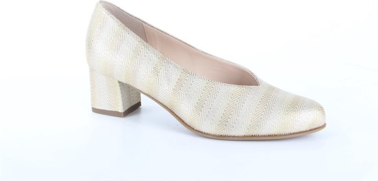 Foto: Hassia florenz pumps high heels schoenen hoge hak dames beige maat 37