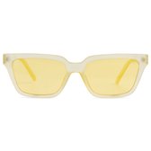 Lunettes de soleil Nivo | Neo Yellow - Lunettes de soleil jaunes - Femmes et hommes - Unisexe - Polarisées - Lunettes de soleil Festival - Filtre UV400 - Étui à lunettes de Luxe gratuit