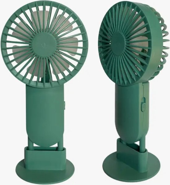 Vert)Ventilateur Pliable à Main Mini Ventilateur De Table