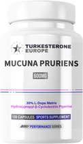 Mucuna Pruriens 30% L-Dopa met HydroPerine™ - 120 Capsules (600mg)