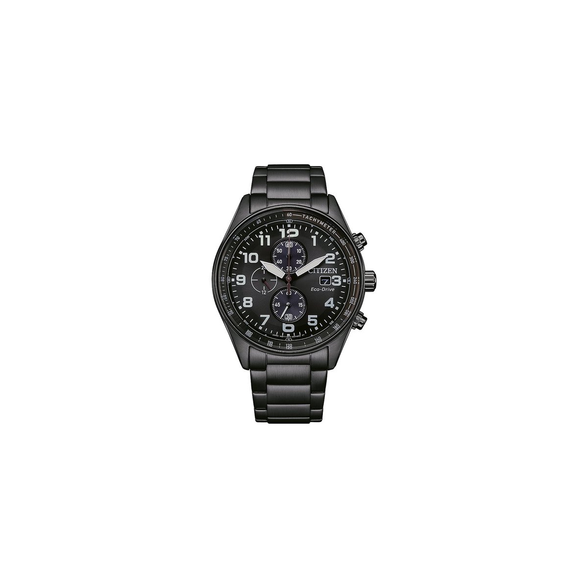 Citizen CA0775-79E Horloge - Staal - Zwart - Ø 43 mm