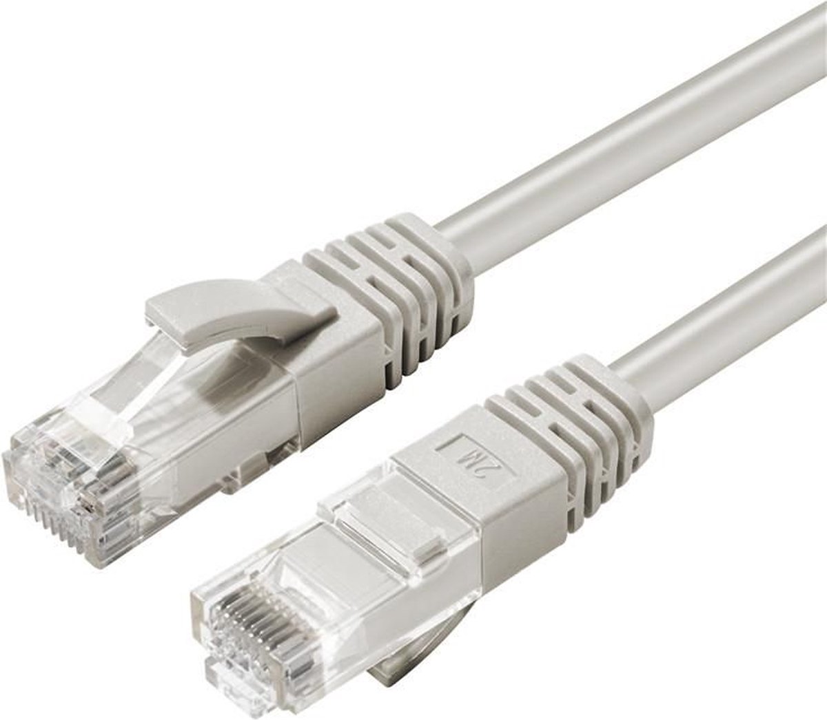 Microconnect MC-UTP6A015 netwerkkabel Grijs 1,5 m Cat6a U/UTP (UTP) Rond