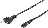 Microconnect PE030705 electriciteitssnoer Zwart 0,5 m CEE7/16 C7 stekker