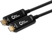Microconnect USB3.1CC10OP, 10 m, USB C, USB C, USB 3.2 Gen 1 (3.1 Gen 1), 21600 Mbit/s, Zwart