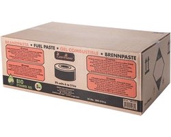 Brandpasta In Blik - 3 Uur Brandtijd - 72x 200 Gram - CaterFlame 685072