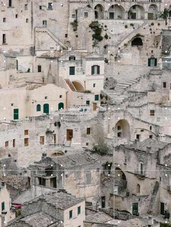 IXXI Ancient City in Italy - Wanddecoratie - Fotografie - 60 x 80 cm