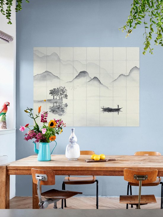 IXXI Matin de pêche - Décoration murale - 100 x 140 cm