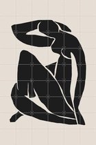 IXXI Woman - Wanddecoratie - Abstract - 120 x 180 cm