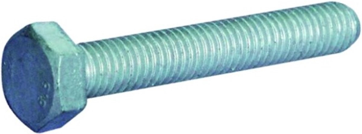 Tapbout 8.8 M8x30mm DIN933 - Thermisch verzinkt - Iso - 200 Stuks