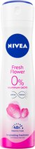 3x Nivea Deodorant Spray Fresh Flowers 150 ml