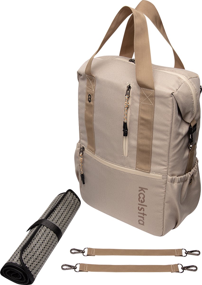 Koelstra JIPPE Diaper Backpack Taupe bol