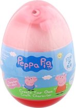 Peppa Pig - Maak je eigen knuffel - Roze - 16 cm - Knutselen - Ei
