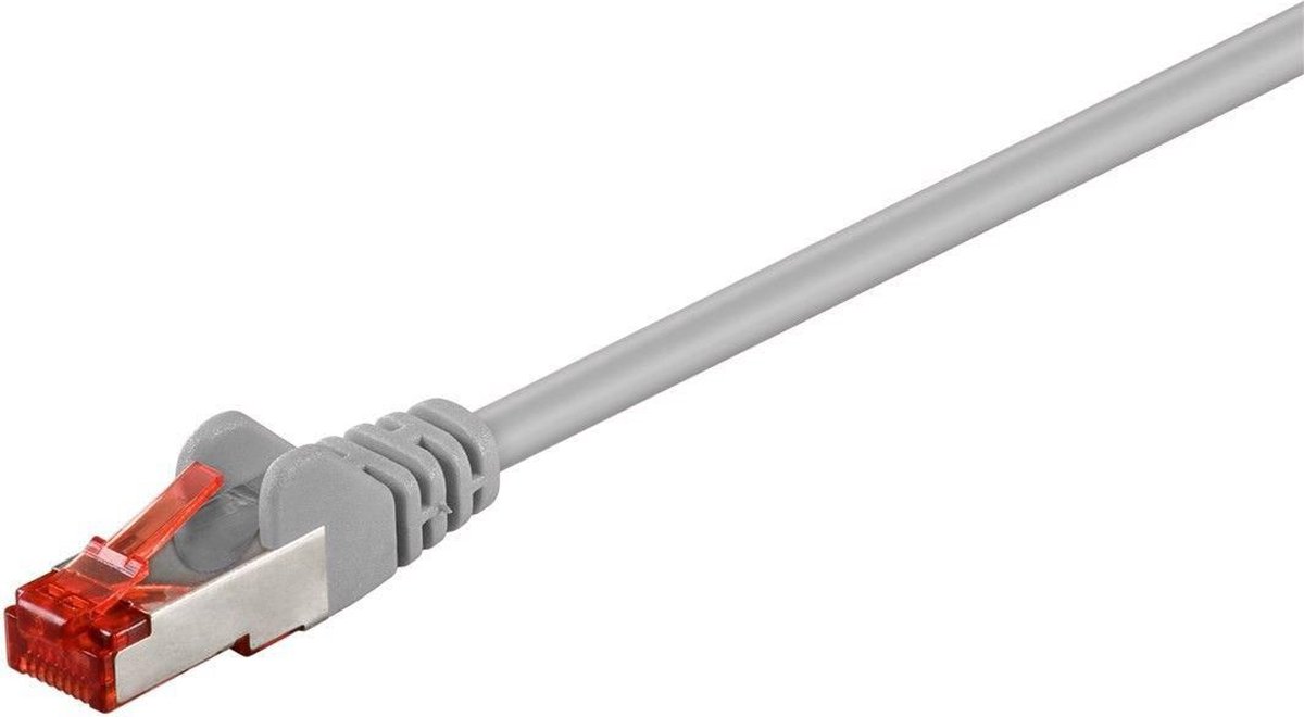 Microconnect SSTP CAT6 50M netwerkkabel Grijs