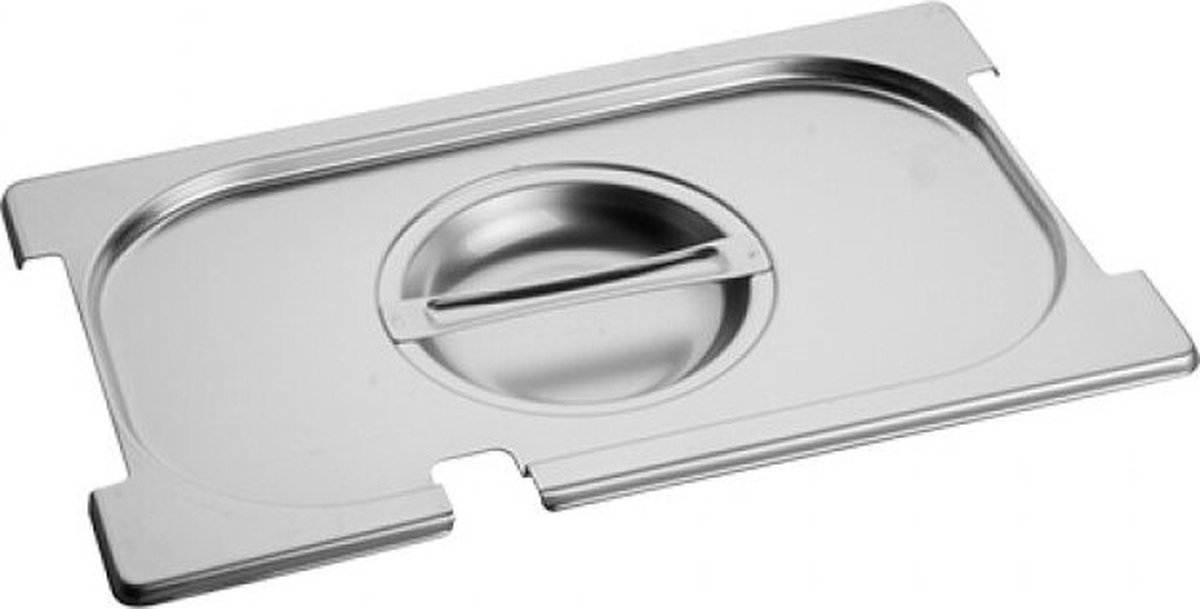 Gastronorm Deksel 1/4Gn M/Lepel + M/Grepen | 953465
