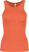 Damessporttop overhemd 'Proact' Fluorescent Oranje - XL