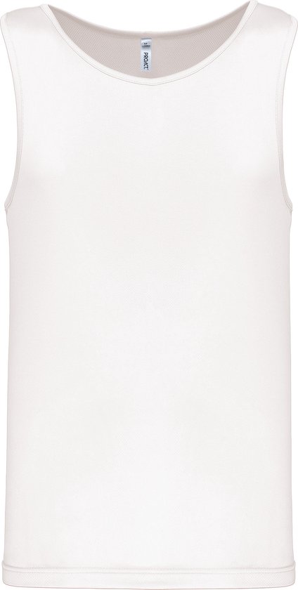 Herensporttop overhemd 'Proact' Wit - 3XL