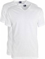 Alan Red - Vermont Extra Lange T-Shirts Wit (2Pack) - Heren - Maat XL - Regular-fit