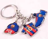 FC Barcelona Sleutelhanger Charms - 3 stuks