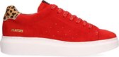 Maruti Claire sneaker suede 66.1410.02.F00 Vrouwen Sneakers - Rood - maat 41