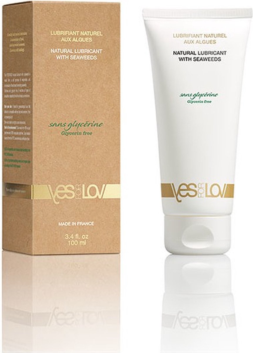Goedkoopste YESforLOV - Natural Glijmiddel met Zeewier (Glycerine Vrij