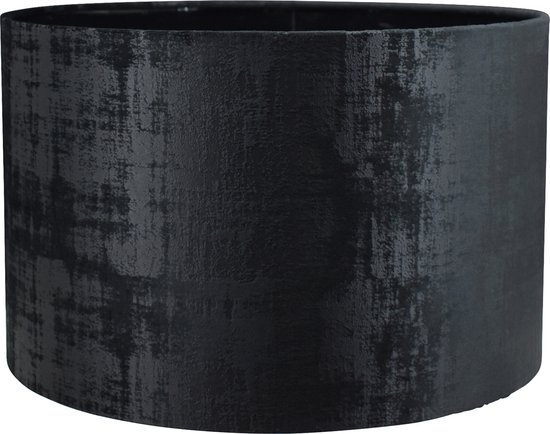 Lampenkap Cilinder - 30x30x20cm - Ontario zwart