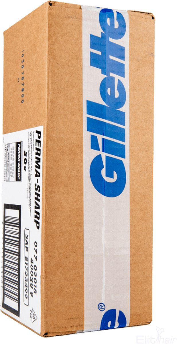 Perma-Sharp Single Edge Blades | Gillette (50x100st)