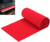 VDS KB-H-RD piano toetsen beschermer rood piano toetsen hoes piano toetsen cover rood