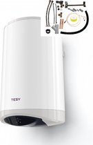 Chaudière électrique intelligente Tesy Modeco avec kit d'installation 80 L, y compris système anticalcaire et fonctions économes en énergie