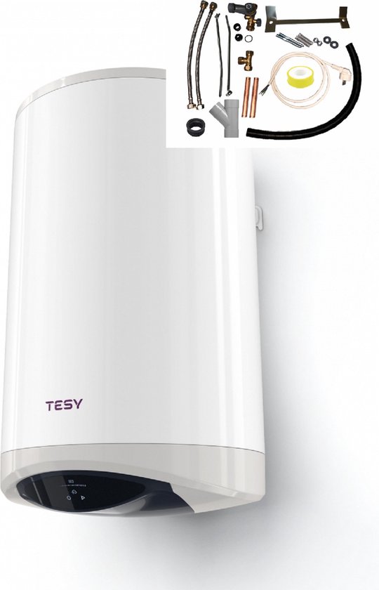 Chaudière électrique intelligente Tesy Modeco avec kit d'installation 150  L, y compris