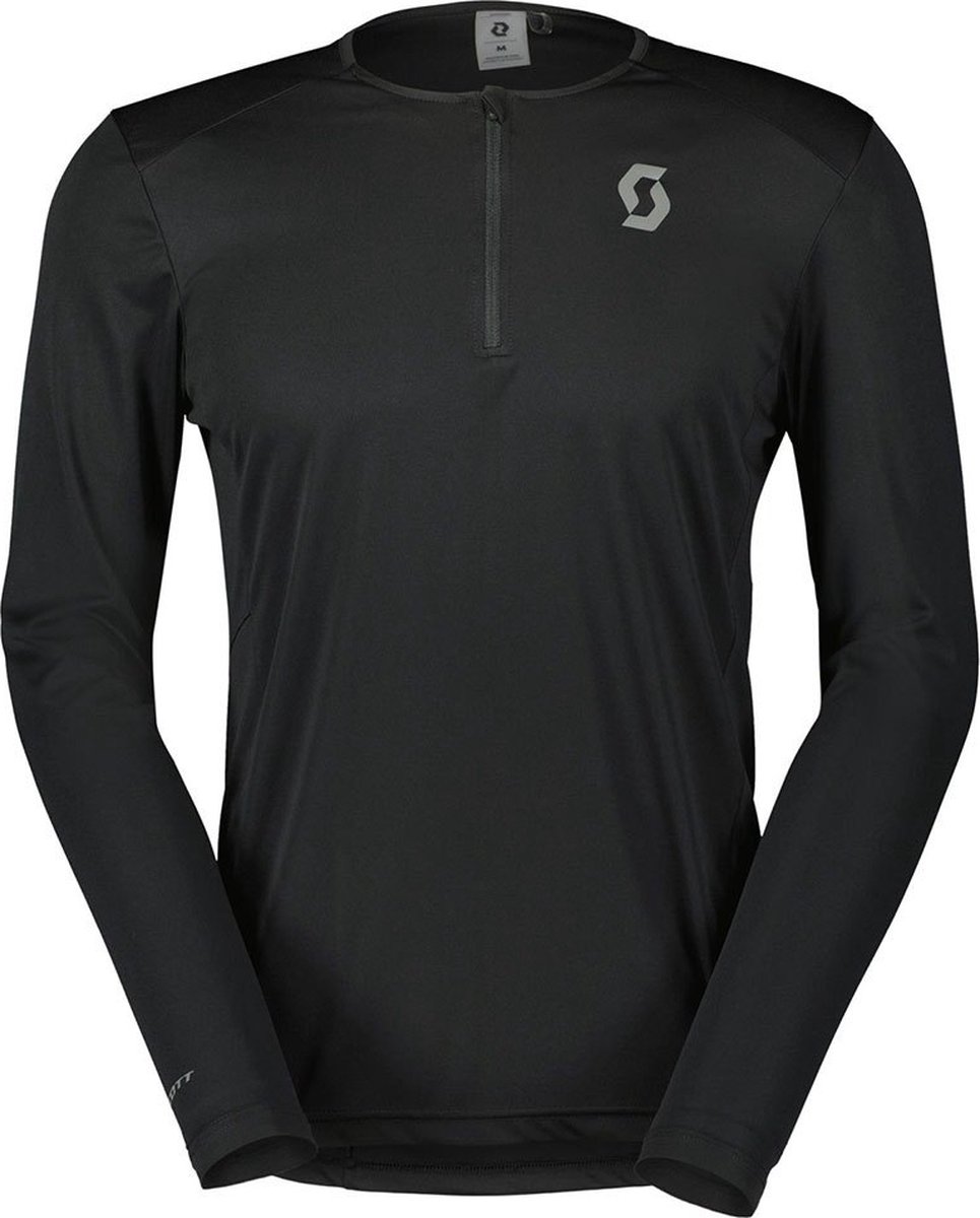 Scott Endurance Tech Lange Mouwenshirt Zwart L Man