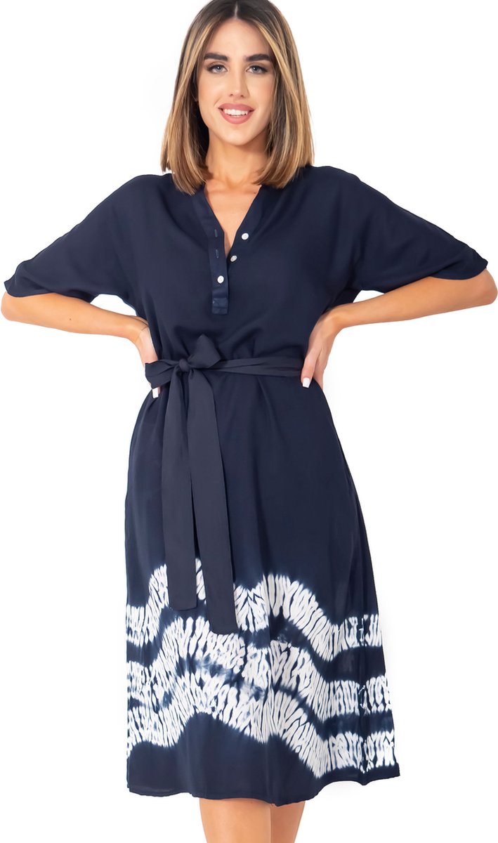 David Dorit Kaftan Blauw M