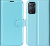 Coverup Book Case - Geschikt voor Xiaomi Redmi Note 11 Pro 5G Hoesje - Lichtblauw