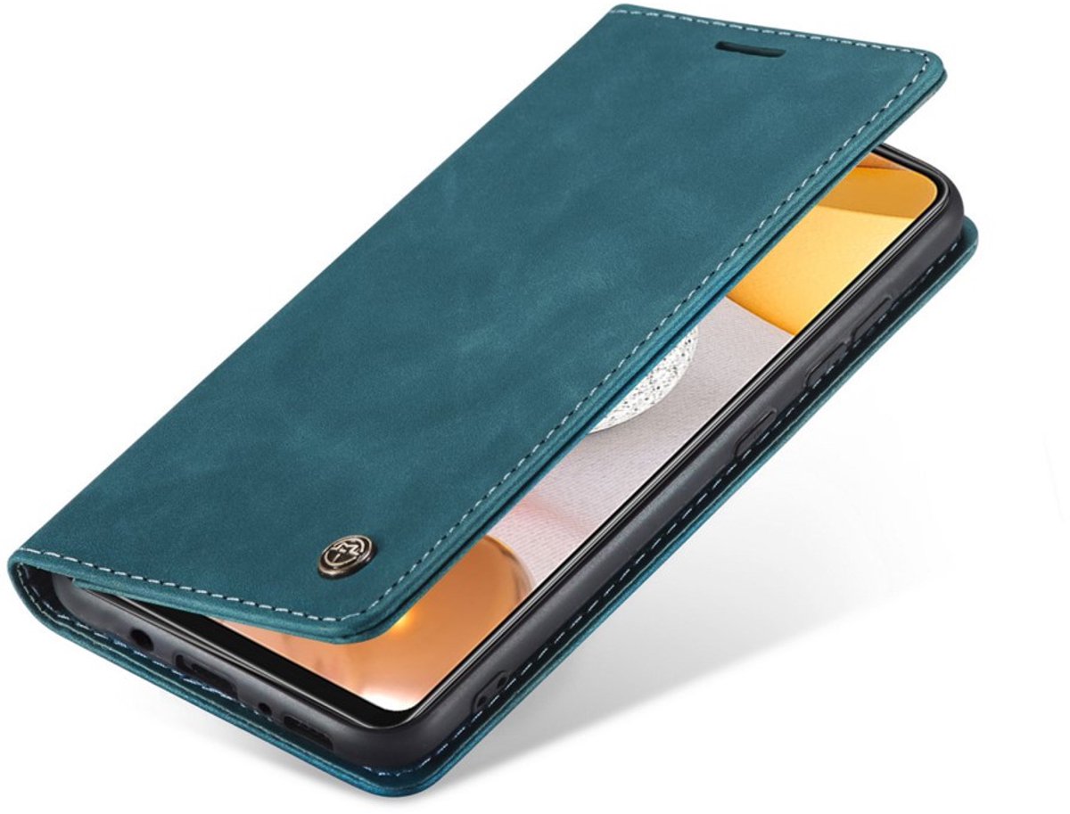 CaseMe Book Case - Geschikt voor Samsung Galaxy S21 Plus Hoesje - Groen