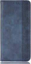 Coverup Vintage Book Case - Geschikt voor Nokia G50 Hoesje - Blauw