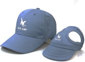 Pet for Dog and Owner Blauw Size S - Dog Cap - Pet for Chiens - Cap - Hat - Sun Hat - Protection solaire dog and owner