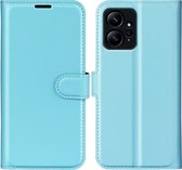 Coverup Book Case - Geschikt voor Xiaomi Redmi Note 12 4G Hoesje - Lichtblauw