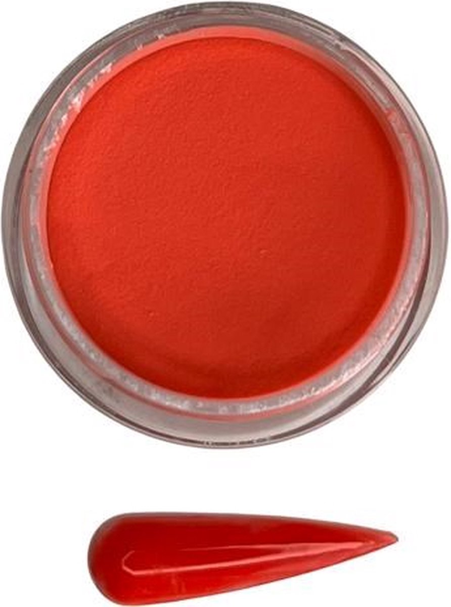 Goedkoopste Acrylpoeder - 039 Oh My Orange - Potje 15ml - 10gr acrylpoeder - Nepnagels - Nagels verlengen - Gekleurde acrylpoeder - Nagelstyliste - Nailart tools