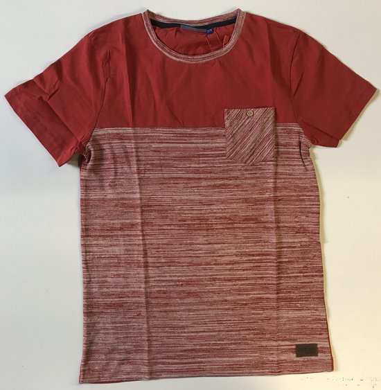 T-shirt Burned red maat 164
