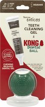 TropiClean Enticers - Tandgel Hond - met KONG Dental Ball - Rund - Grote Honden - 30 ml