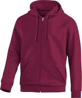 Jako Team Jas met Kap - Jassen  - rood donker - 152