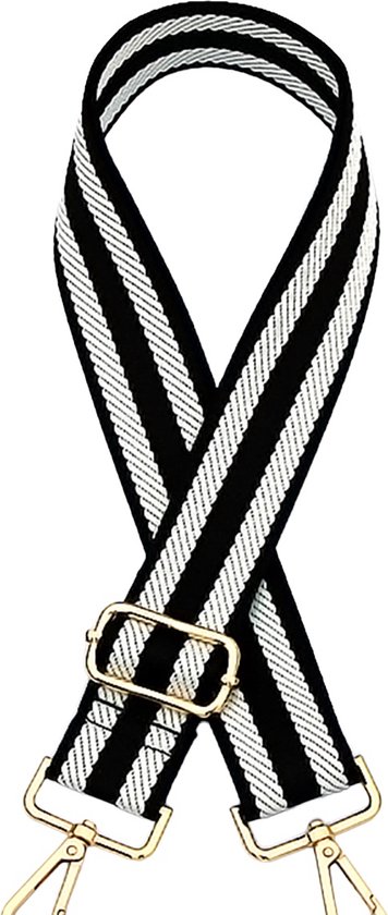 Schouderband voor Tas - Draagband - 4 cm - Brede Streep