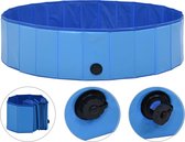 vidaXL - Hondenzwembad - inklapbaar - 120x30 - cm - PVC - blauw