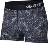 Nike Pro Chain Feather Short - Tights  - zwart dessin - XL