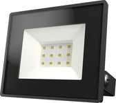 HOFTRONIC - Lumos LED Breedstraler - 10W 850 Lumen Vervangt 80 Watt - 6500K Daglicht wit - IP65 schijnwerper - Hoogwaardige OSRAM LED Chips - Floodlight