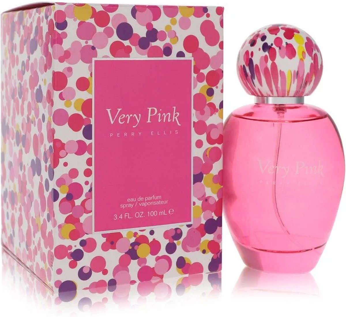 Perry Ellis Very Pink Eau De Parfum Spray 100 Ml For Women