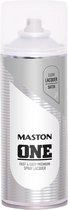Maston ONE - spuitlak - blanke lak - zijdeglans - 400 ml