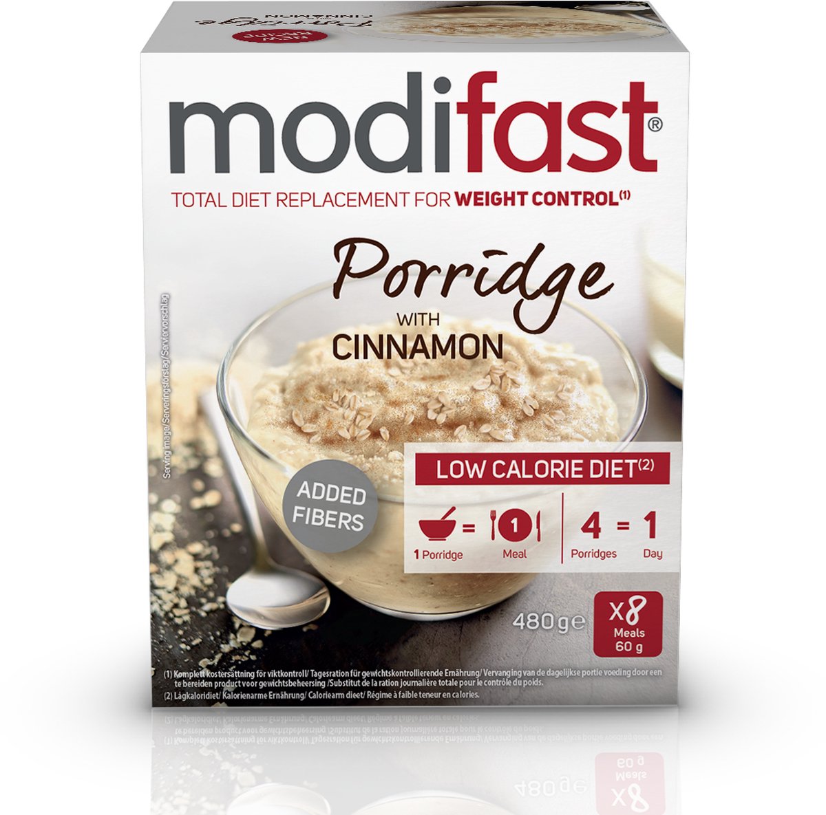 Goedkoopste Modifast Weight Control Porridge With Cinnamon 480 g